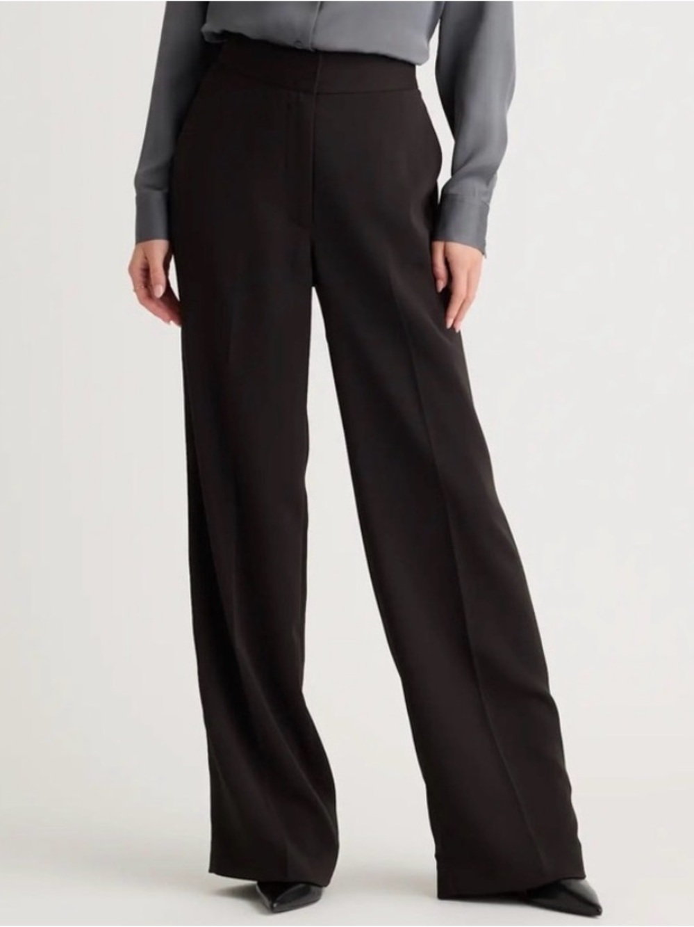Quince Stretch Crepe Classic Trouser Pant